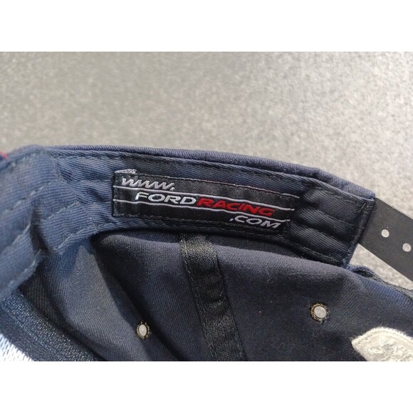 Team Ford Racing Charter Member Snap Back Blach Logo Hat Adjustable - Picture 11 of 14